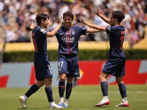 سان جيرمان بطل أوروبا يقسو على أتلتيكو برباعية في كأس العالم للأندية