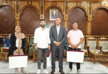 وهران : السلطات المحلية تكرم الأسرة الإعلامية